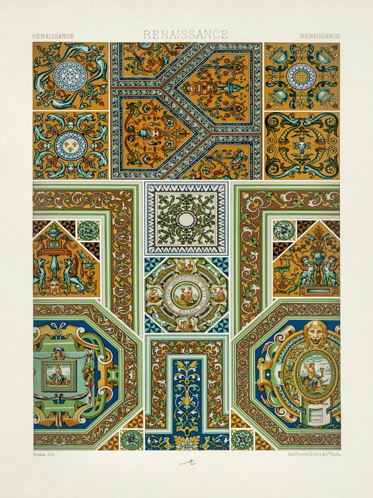 Renaissance Pattern, Albert Racine 10