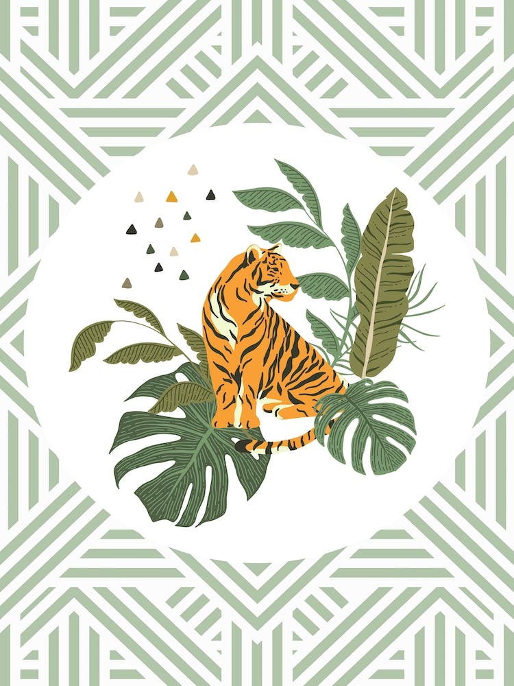 Wild Collection Aztec Tiger