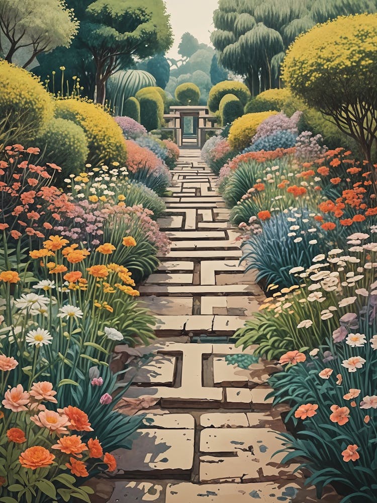 Garden Path Maze no1