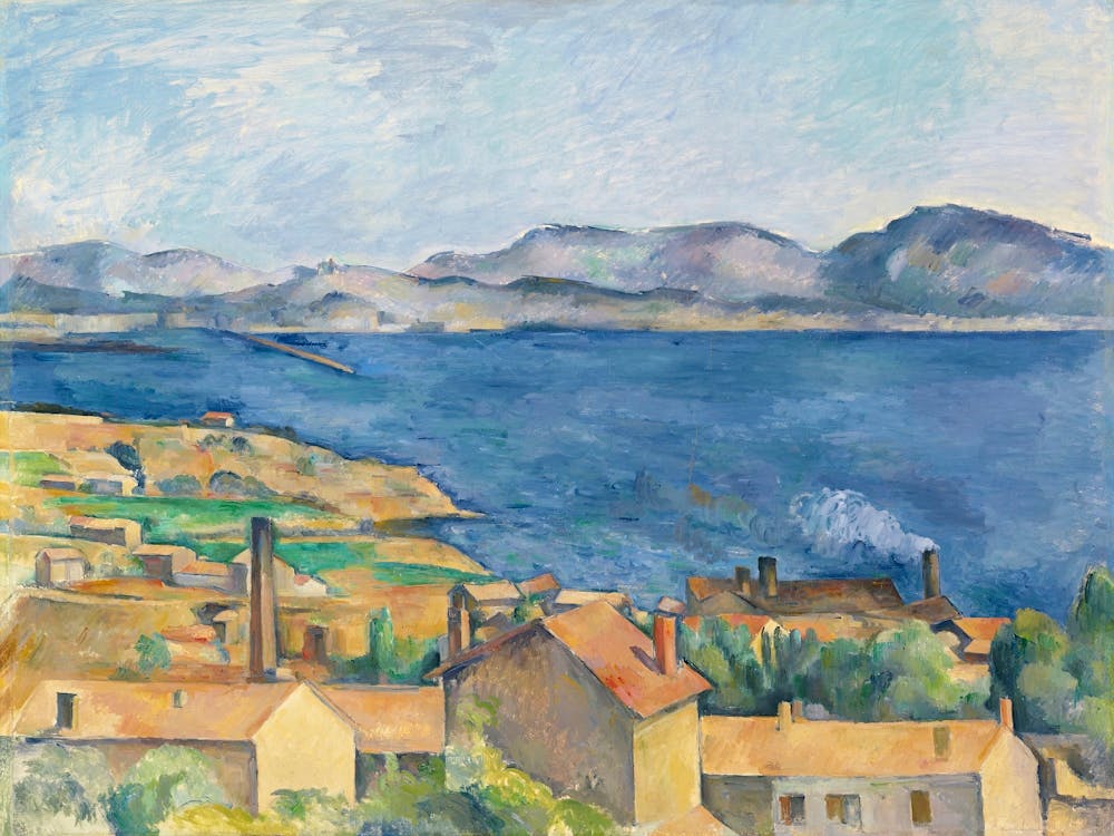 The Bay Of Marseille, Seen From L’Estaque, Paul Cézanne