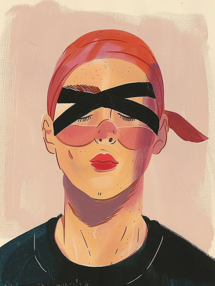 Girl With Red Bandana