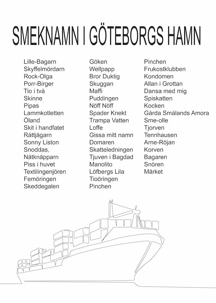 Nickname Gothenburg Harbour