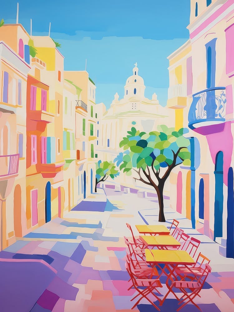 Siracusa, Italy Colourful View 2