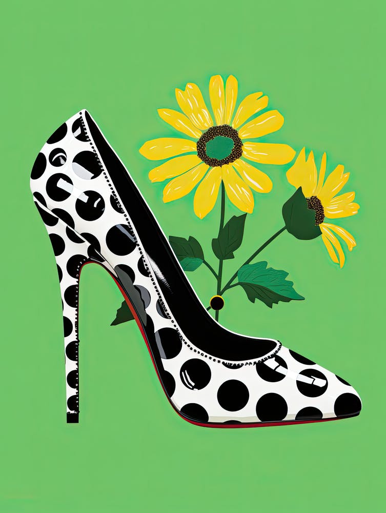 Shoes and Blossoms in Women's Ar