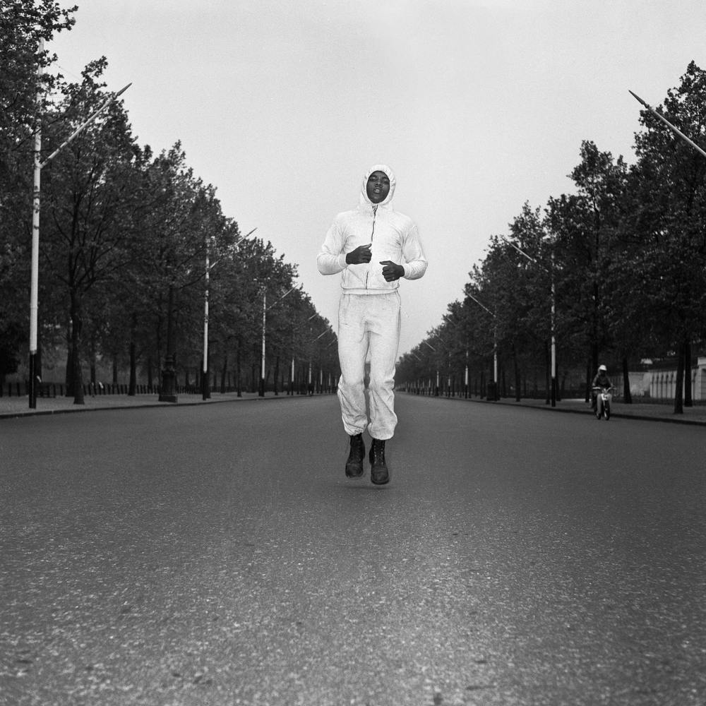 Cassius Clay Running In The Mall London