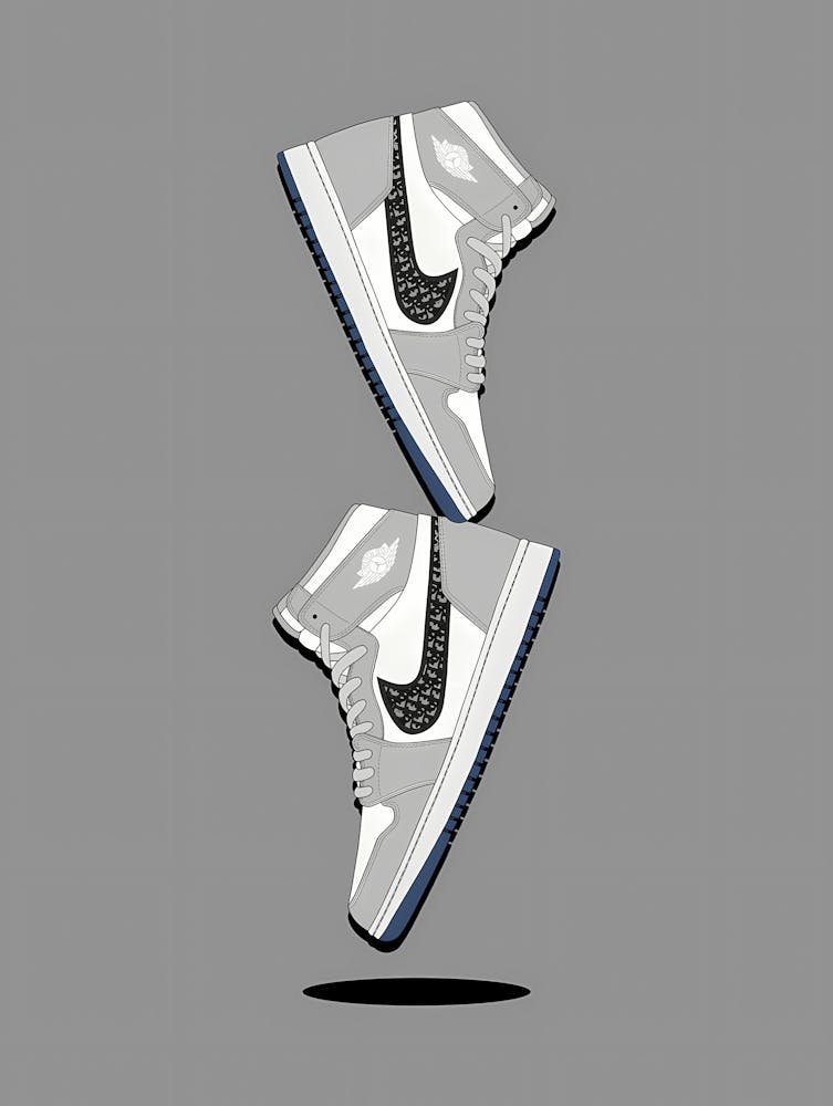 Air Jordan 1 Retro - Jordan 1 Dior - Air Jordan 1 x Dior Limitierte Auflage