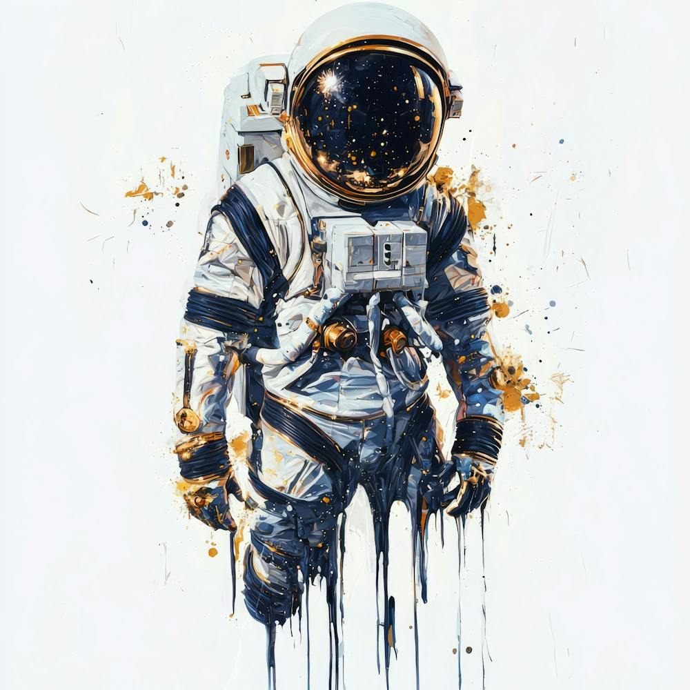 Astronaut Canvas Print