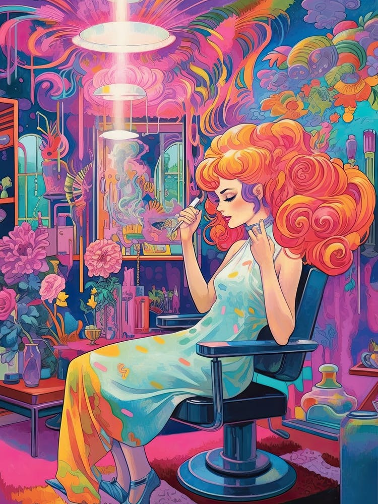 Vintage Hairdresser Kitsch 4