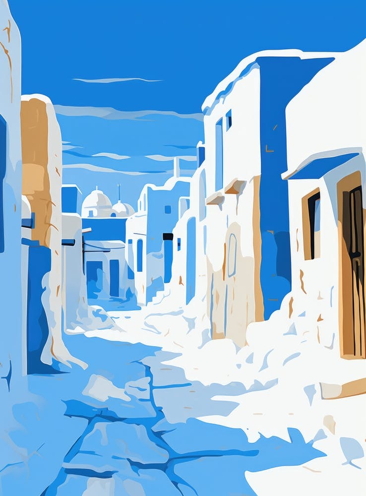 Street In Greece
