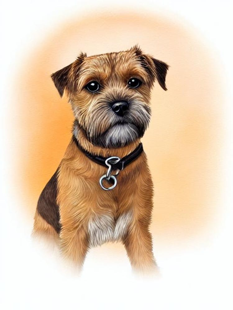 Border Terrier Illustration Dog