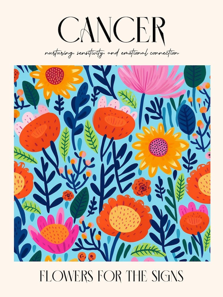 Flowers For The Signs Cancer 2 Zodiac Sign