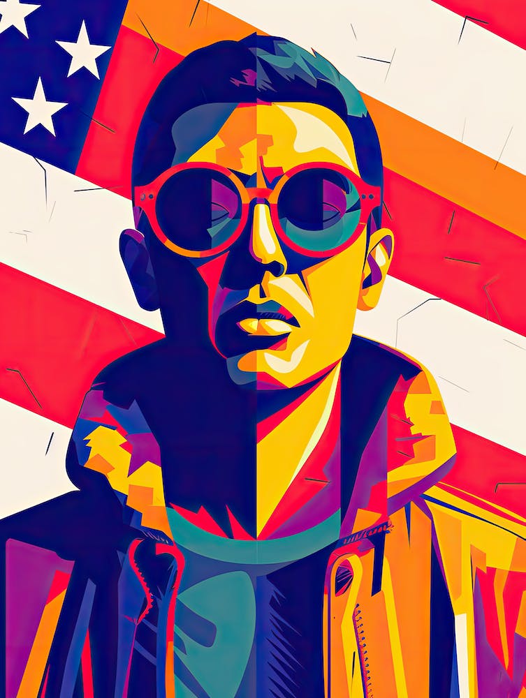 Patriot, US, Pop art