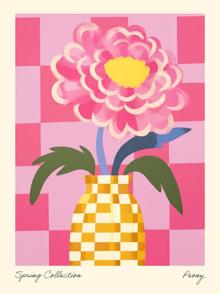 Spring Collection Peony Flower Vase 5