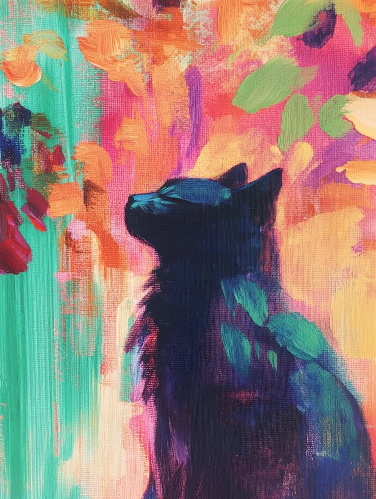 Cat In The Garden 26