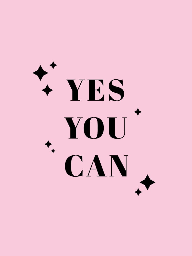 Yes You Can