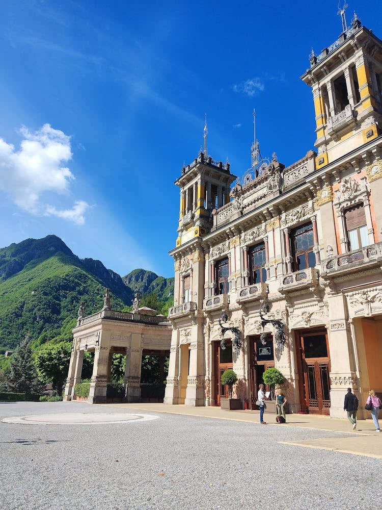 Italy San Pellegrino Terme hotel palace