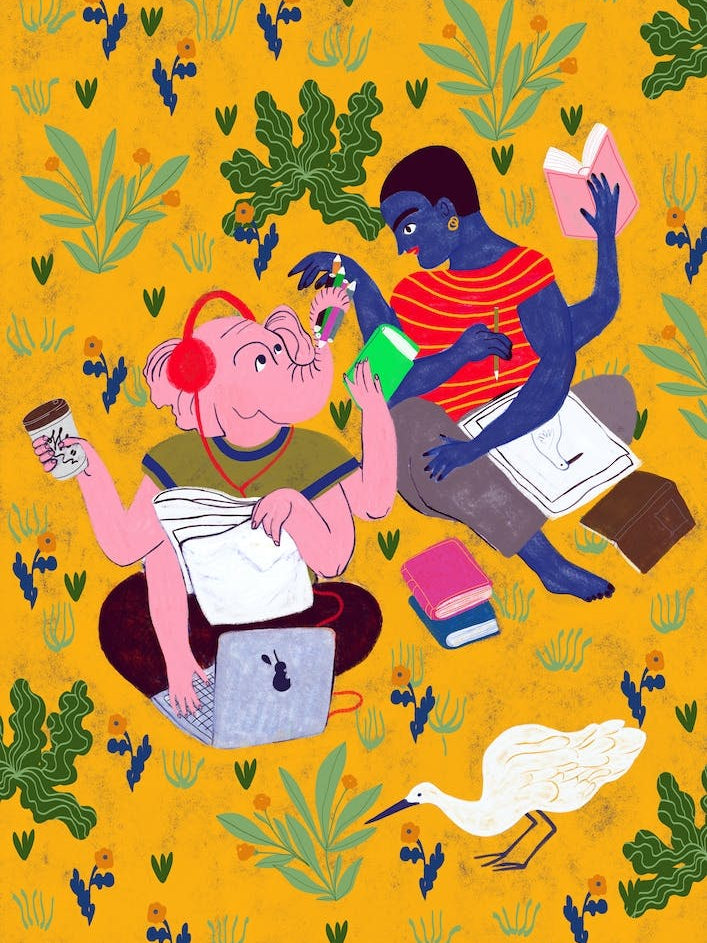 Sketching In The Park