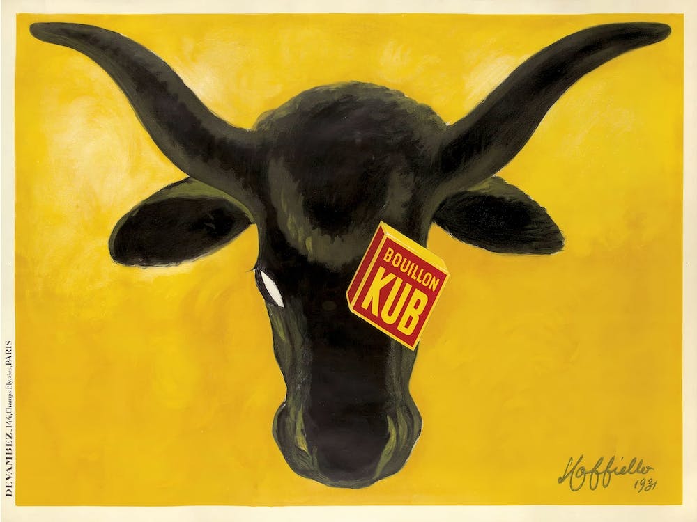 Kub Bouillon Poster, Leonetto Cappiello