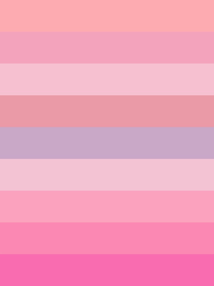 Creamy Pink Stripes