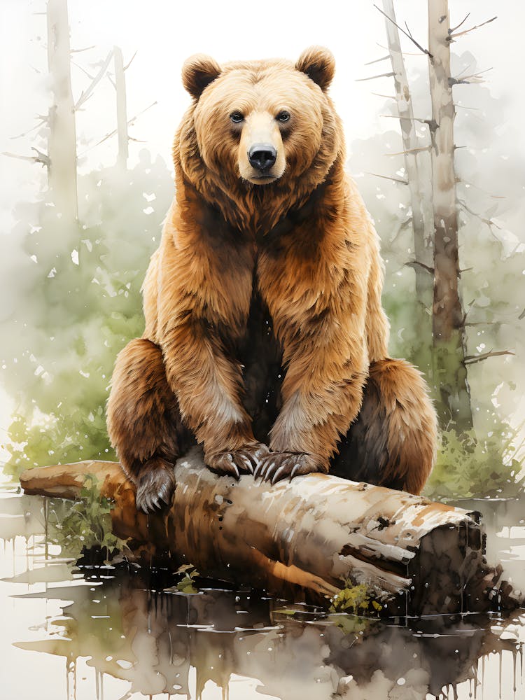 Forest Monarch Regal Bear