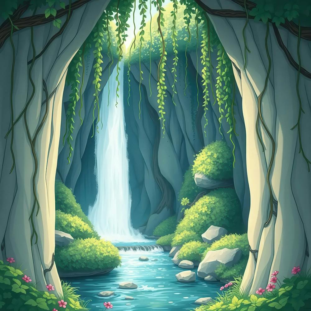 Waterfall In The Forest 22