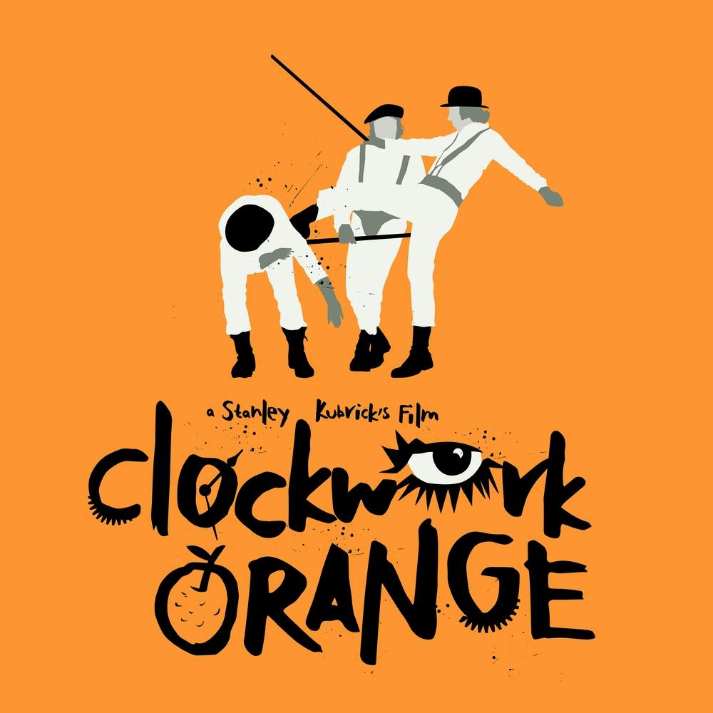 Clockwork Orange Film Quadrat