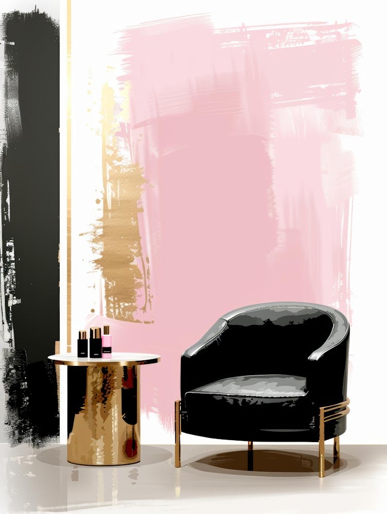 Gold And Pink