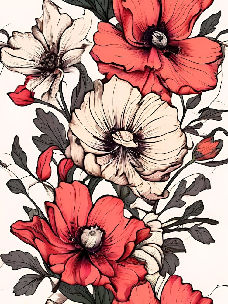 Illustration Flower Art (1) (1)