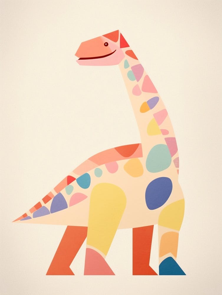 Nursery Dinosaur Art Ouranosaurus 3