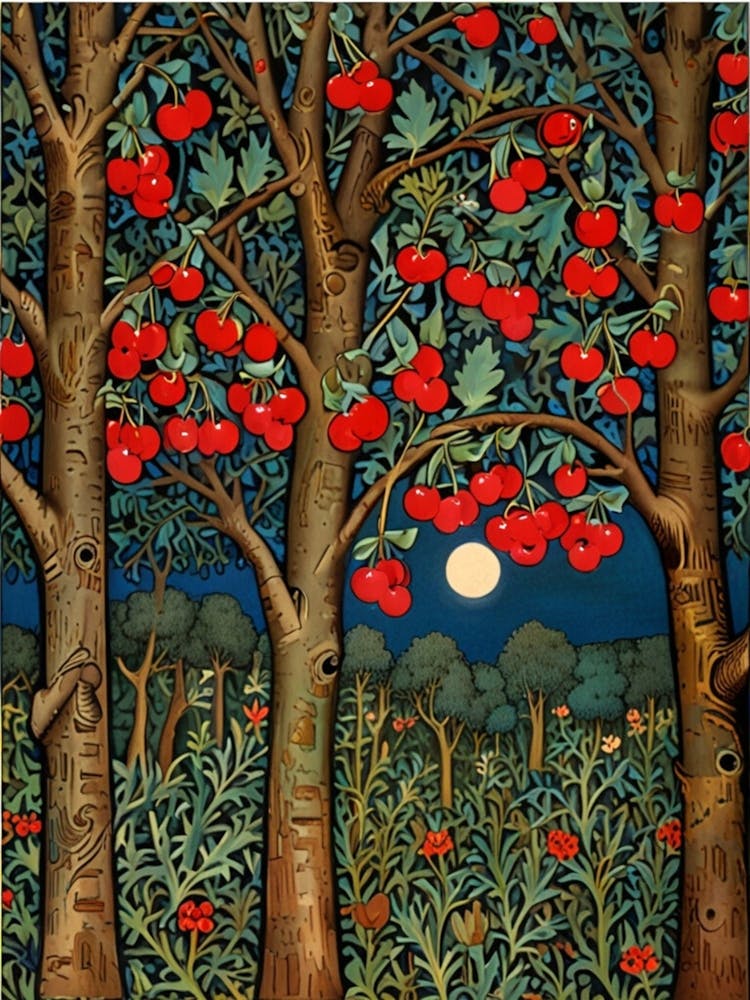 William Morris Apple Orchard 1