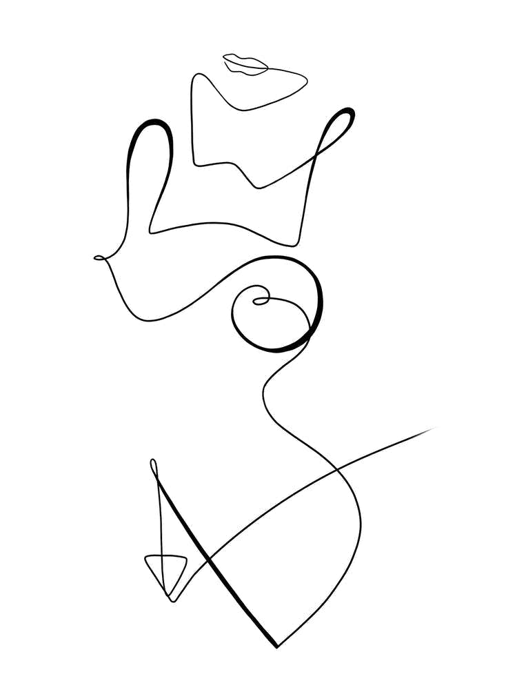 One Line Nude