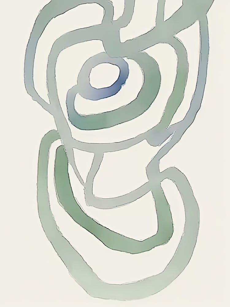 Huître Verte Abstraite 0