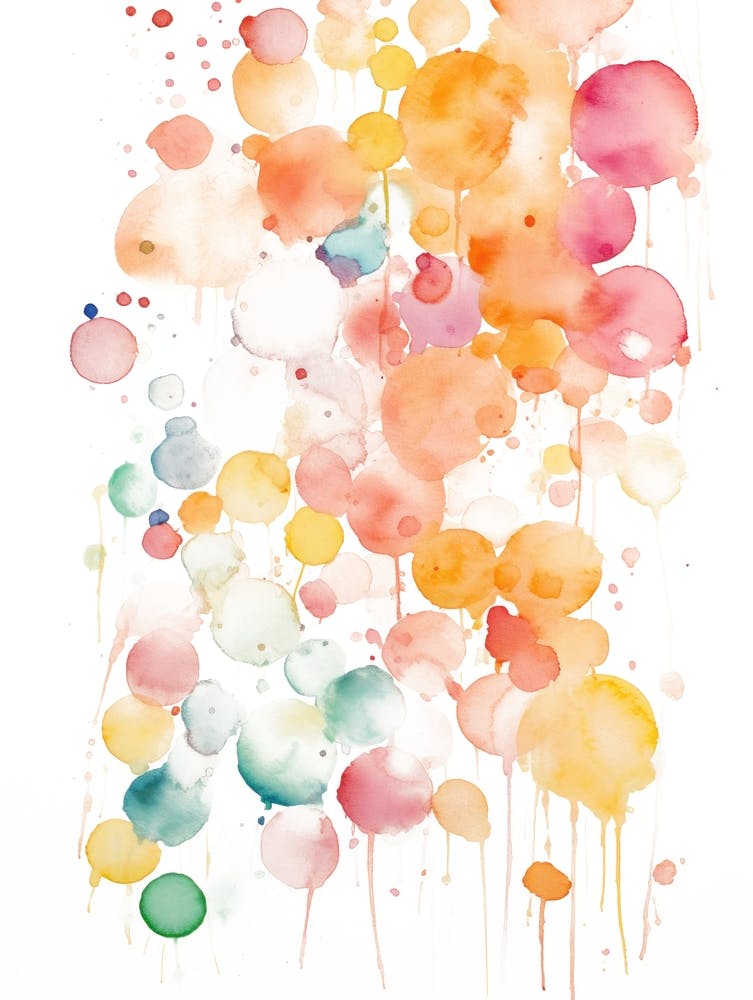 Watercolor Bubbles 2
