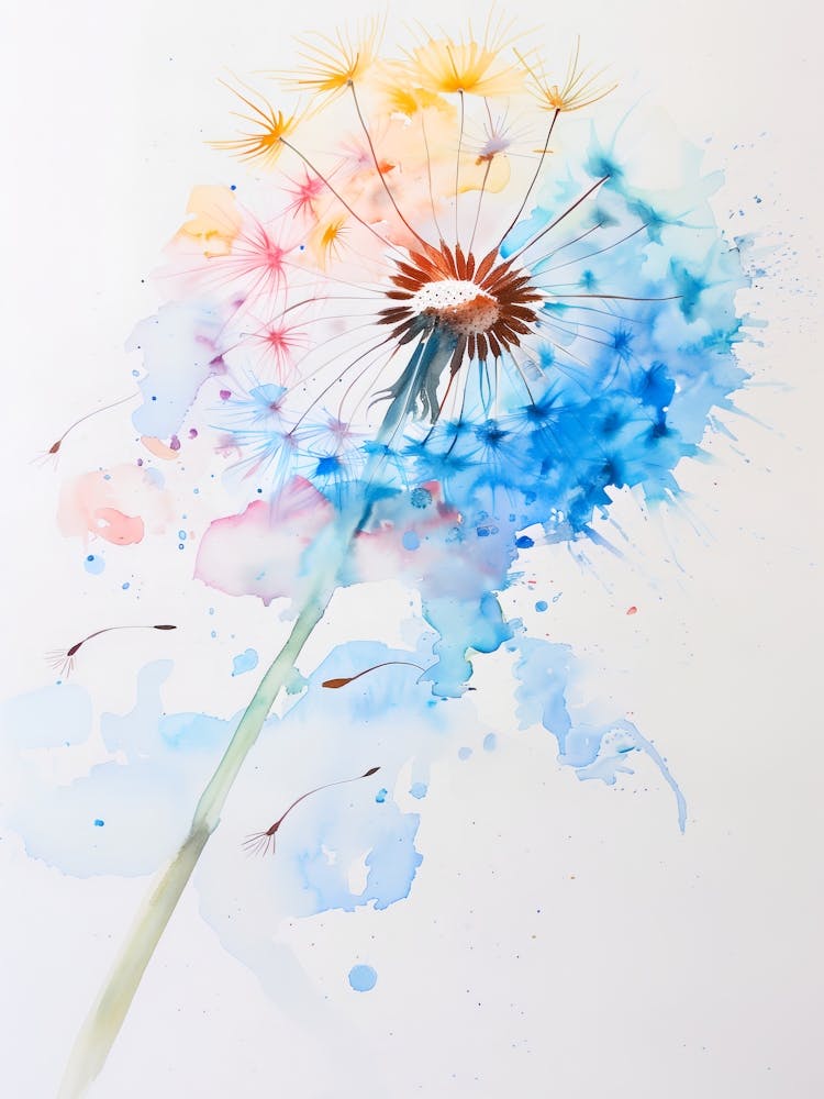 Abstract Dandelion