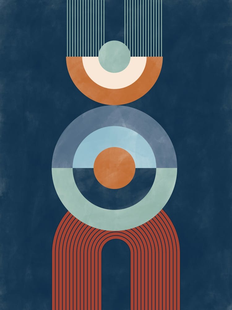 Abstract Boho Painting No.3