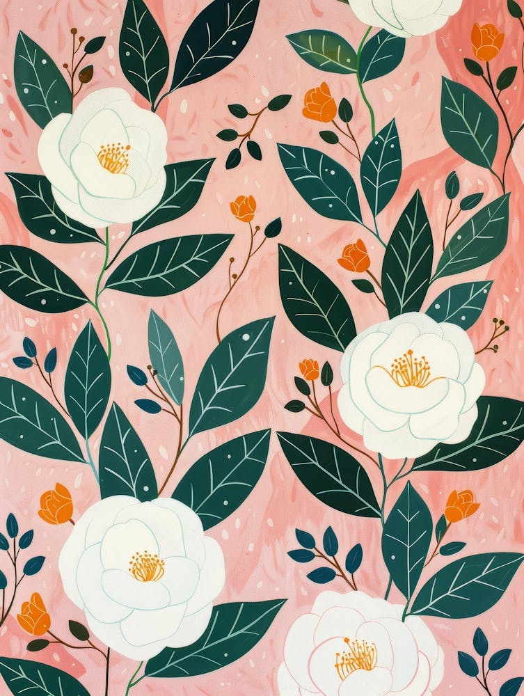 Pink And White Flowers