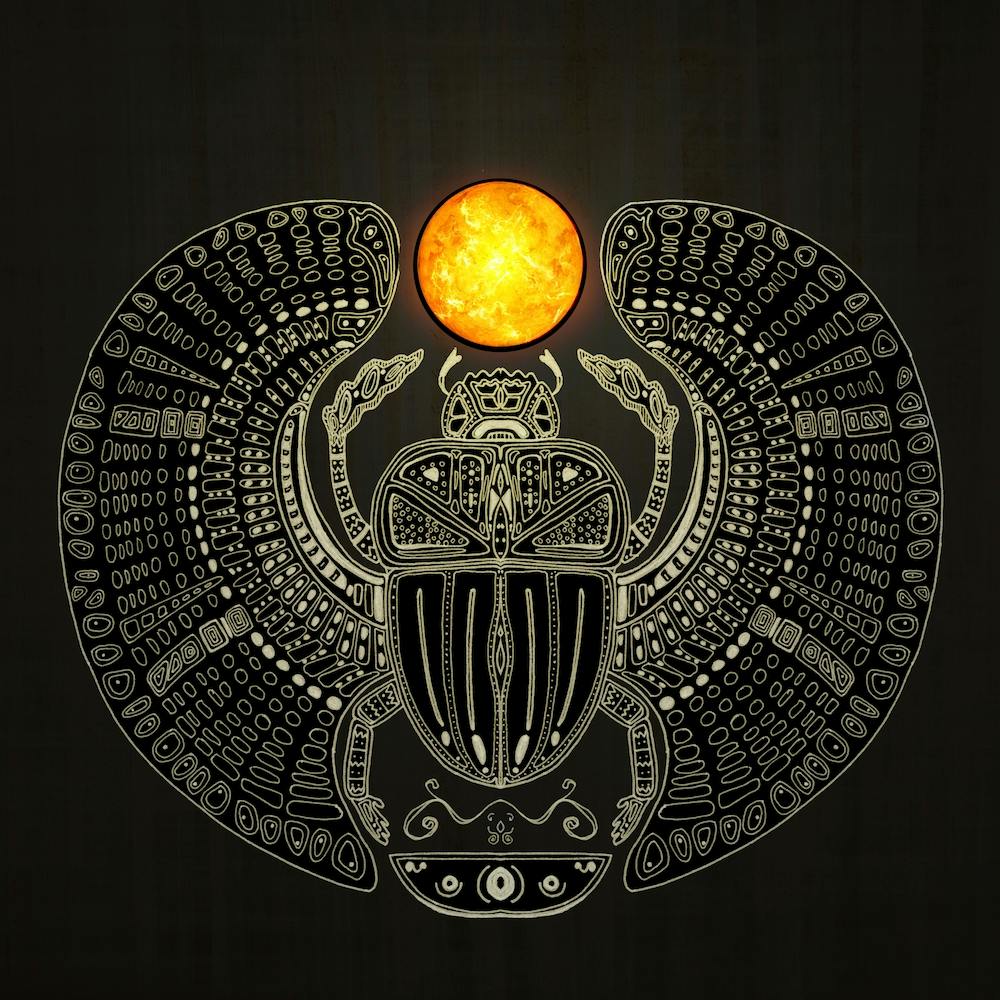 Sacred Scarab Square