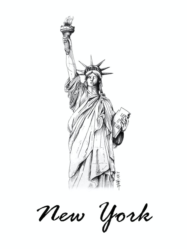 Fineliner New York Landmark