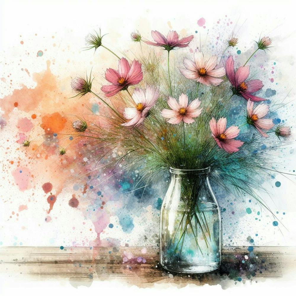 Flowers In A Vase 3