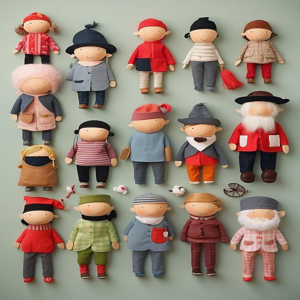 Collection Of Dolls