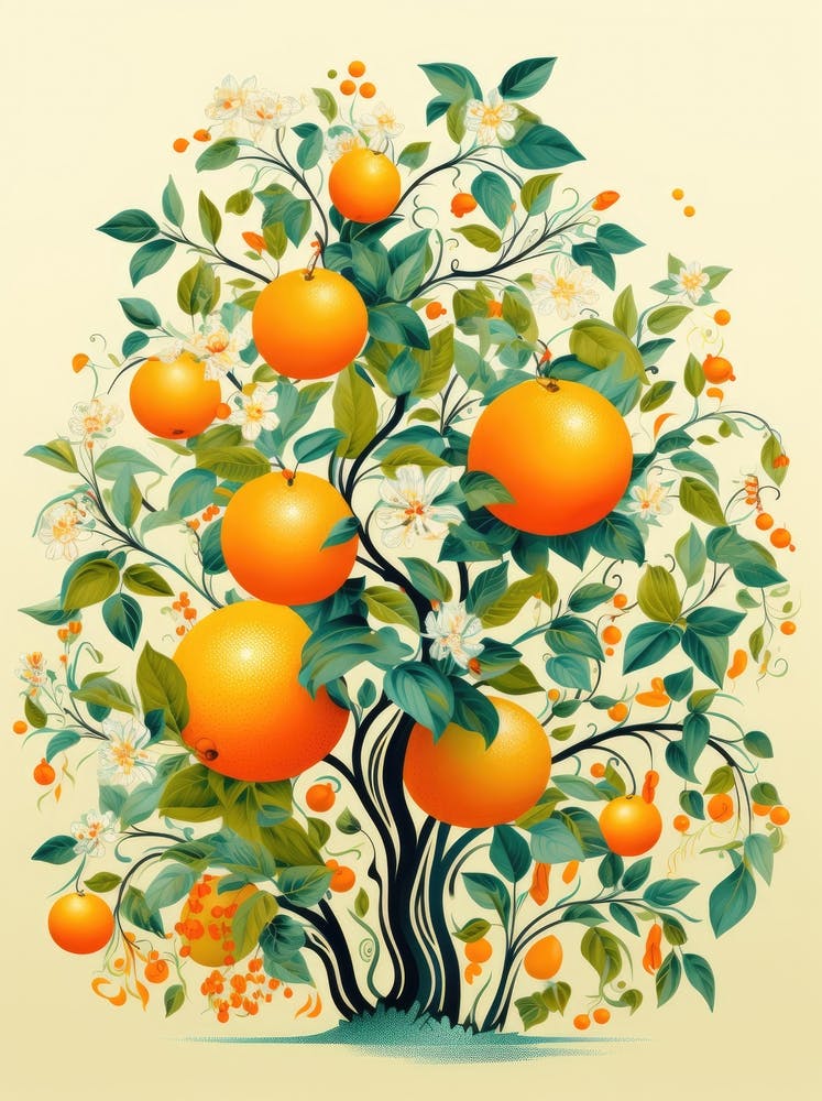Orange Tree 4
