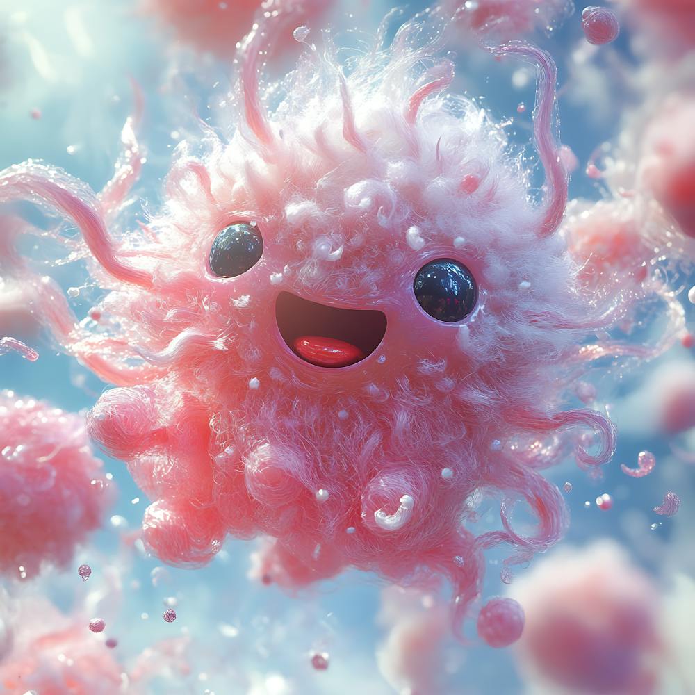 Cute Cotton Candy Air Creature 3