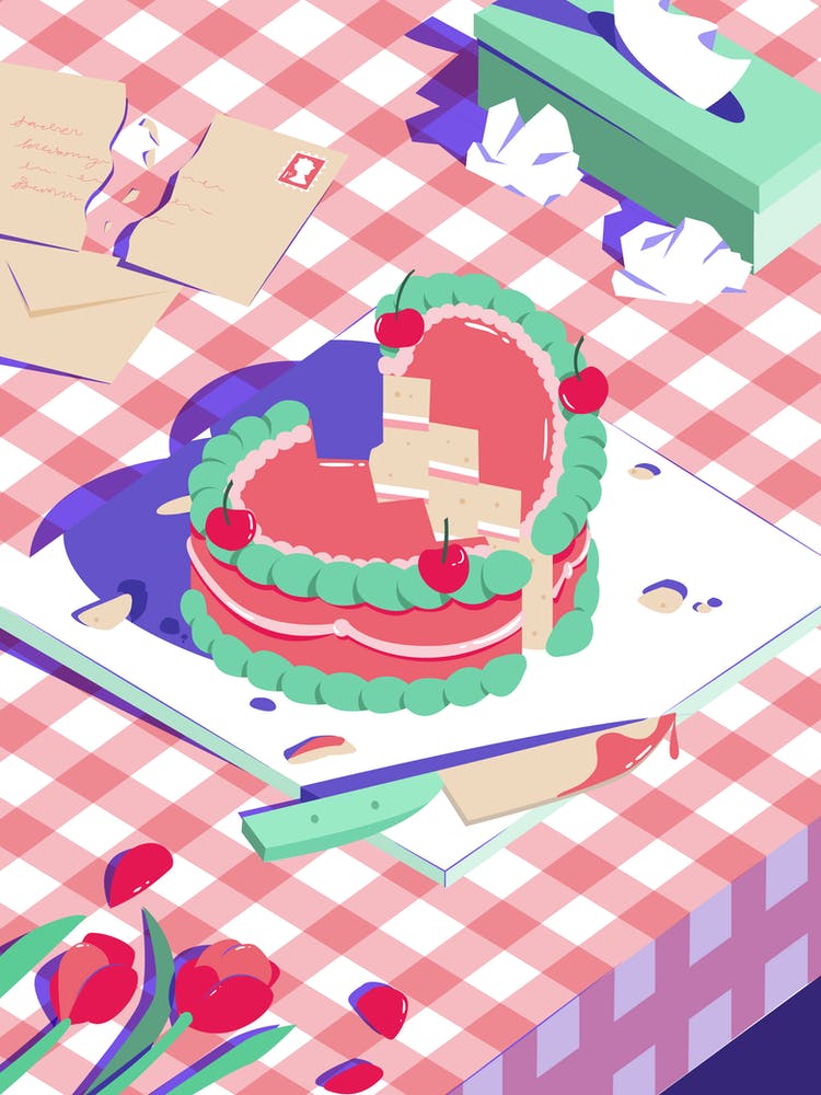 Break up Cake 1