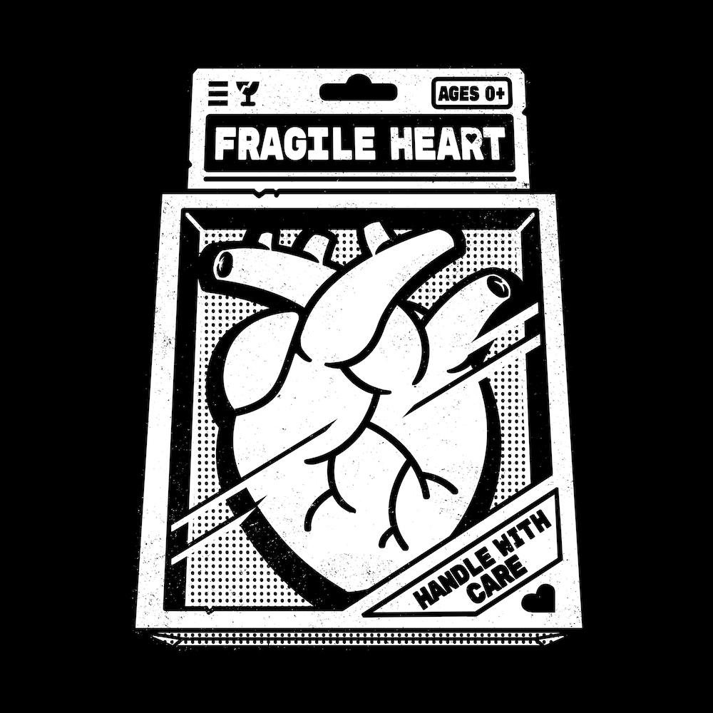 Cœur Fragile Carré