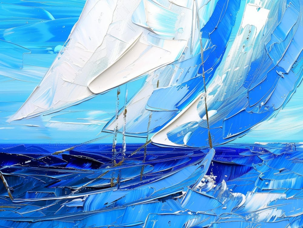 Segelboote Im Ozean 3