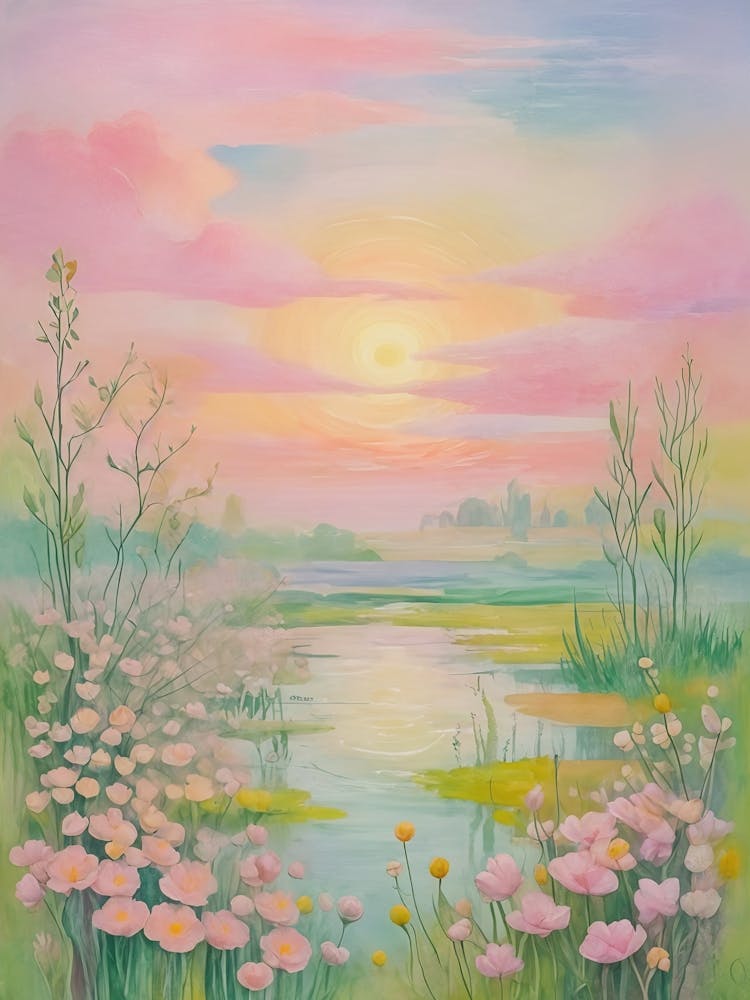 Ätherischer Sonnenuntergang Nr. 1
