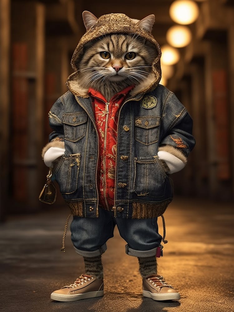 Hip Hop Cat 1