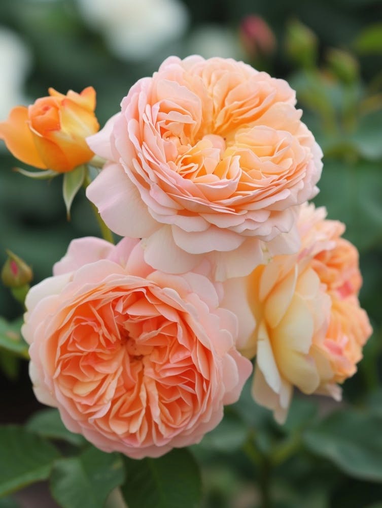 English Roses Painting Dotted Line 4