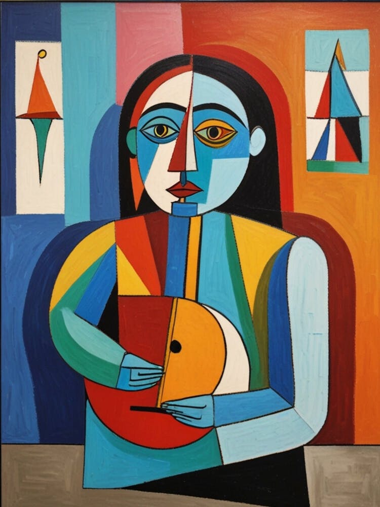 Woman With A Guitar 2
