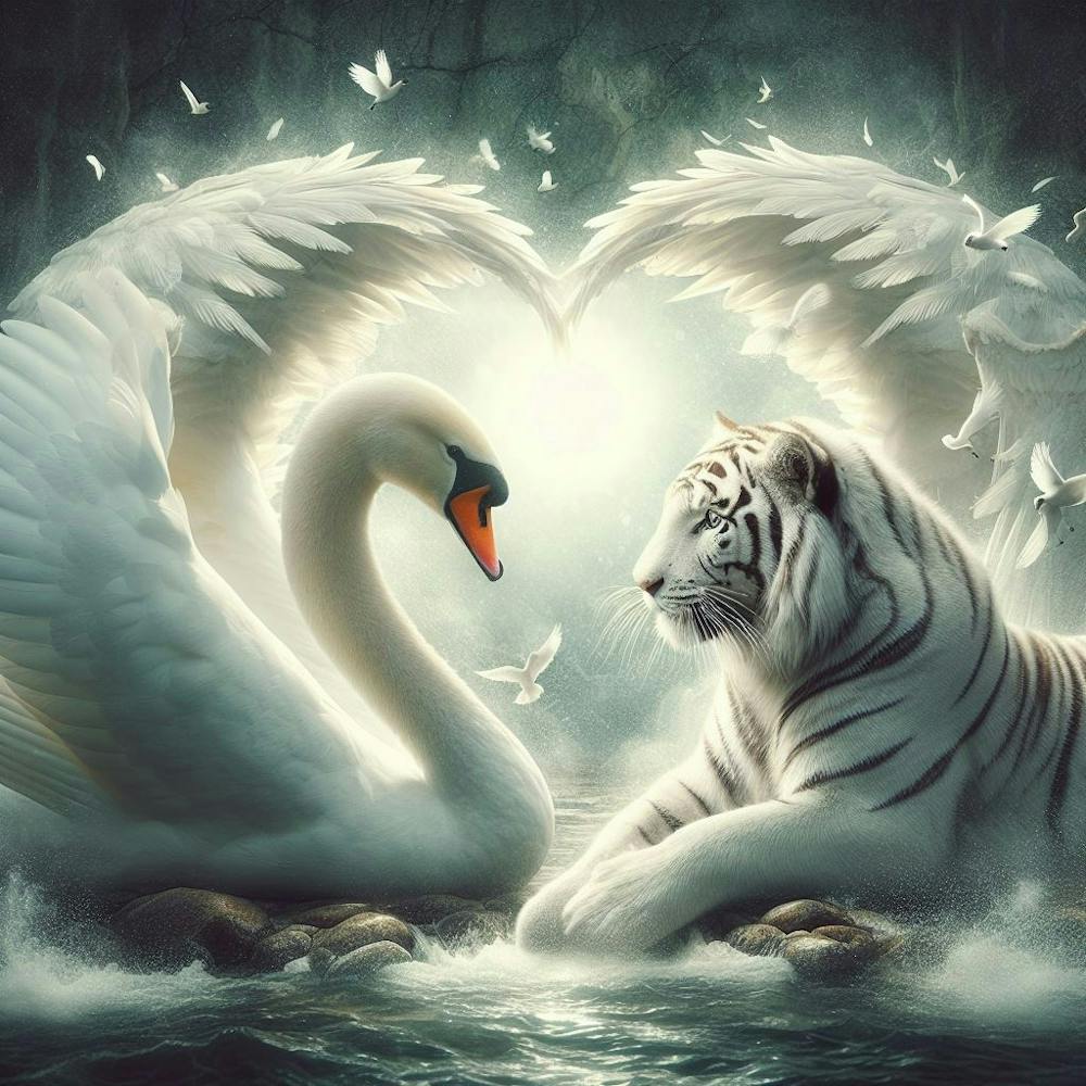 Swan And Tiger 1